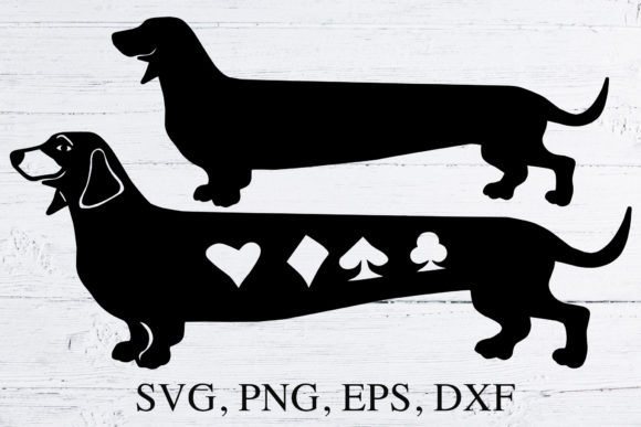 Dachshund SVG Las Vegas Dog Poker Cricut
