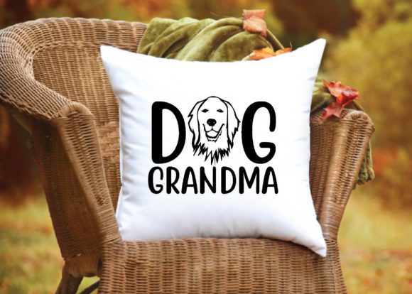 Dog Grandma SVG Design