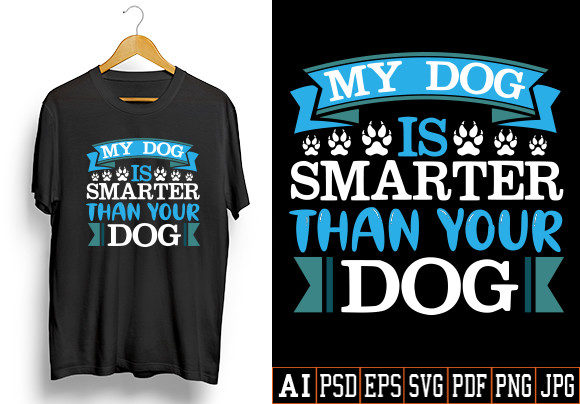 Dog Quotes Vector Design SVG