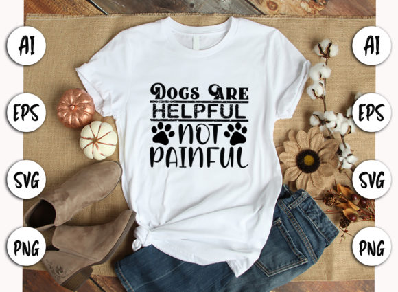 Dog Typography T-Shirt Design