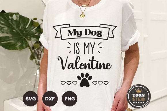 My Dog is My Valentine SVG V2