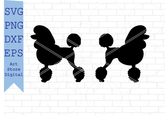 Poodle Dog Silhouette, Poodle Svg
